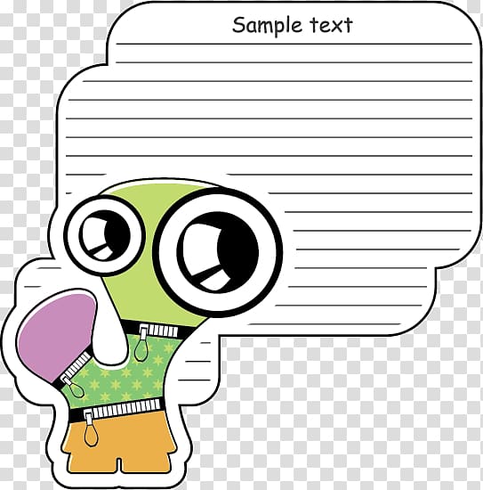 Cartoon , Cute monster tag transparent background PNG clipart