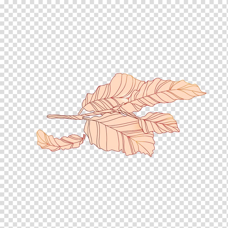 beige leaf illustration, Tree Finger Pattern, Leaves transparent background PNG clipart