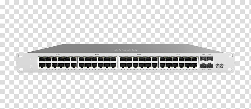 Cisco Meraki Power over Ethernet Gigabit Ethernet Network switch Computer network, mantle transparent background PNG clipart