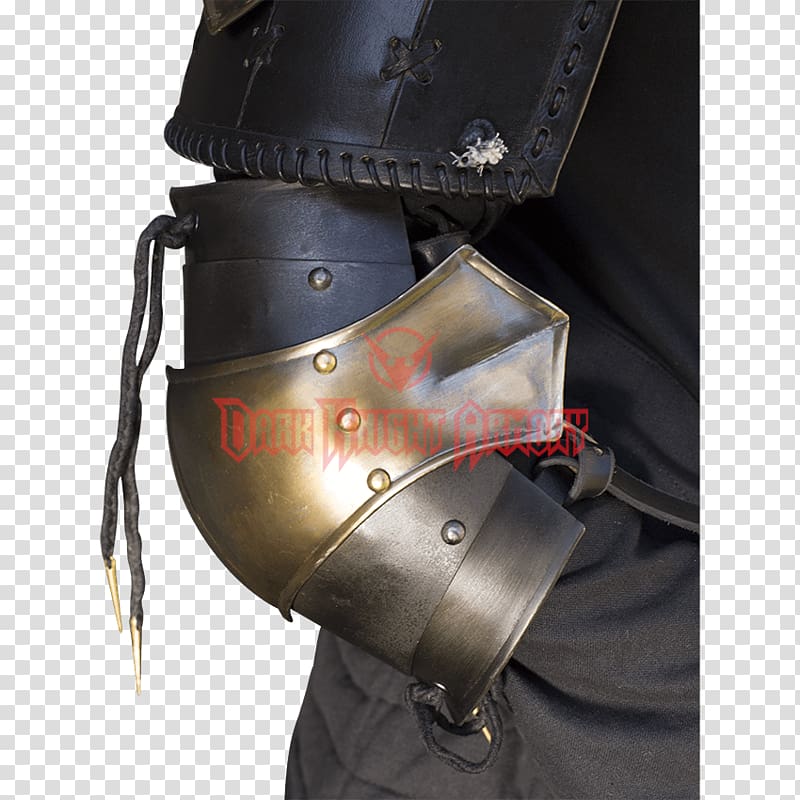 Couter Components of medieval armour Elbow Plate armour, armour transparent background PNG clipart