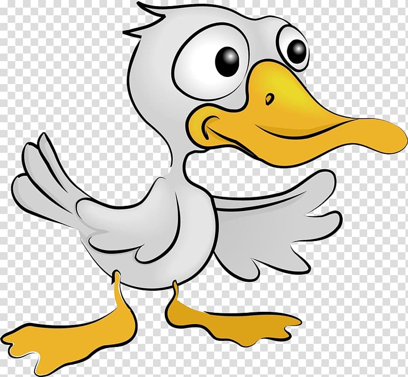 Donald Duck , Ducks spread their wings transparent background PNG clipart