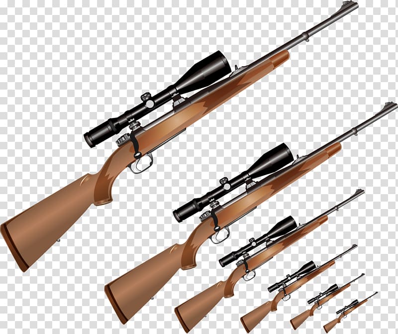 Rifle Hunting Firearm Shotgun, Gun transparent background PNG clipart