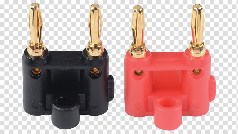 Banana connector Electrical connector Binding post Loudspeaker Gender of connectors and fasteners, banana transparent background PNG clipart