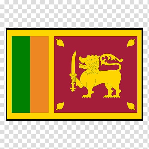 Flag of Sri Lanka National flag Sri Lanka Women\'s National Cricket Team, Flag transparent background PNG clipart