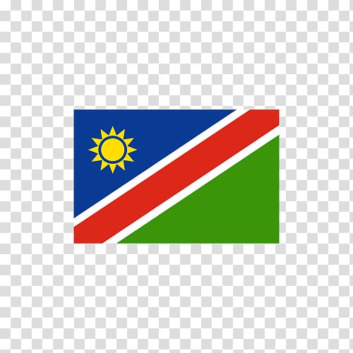 Flag of Namibia , Flag transparent background PNG clipart