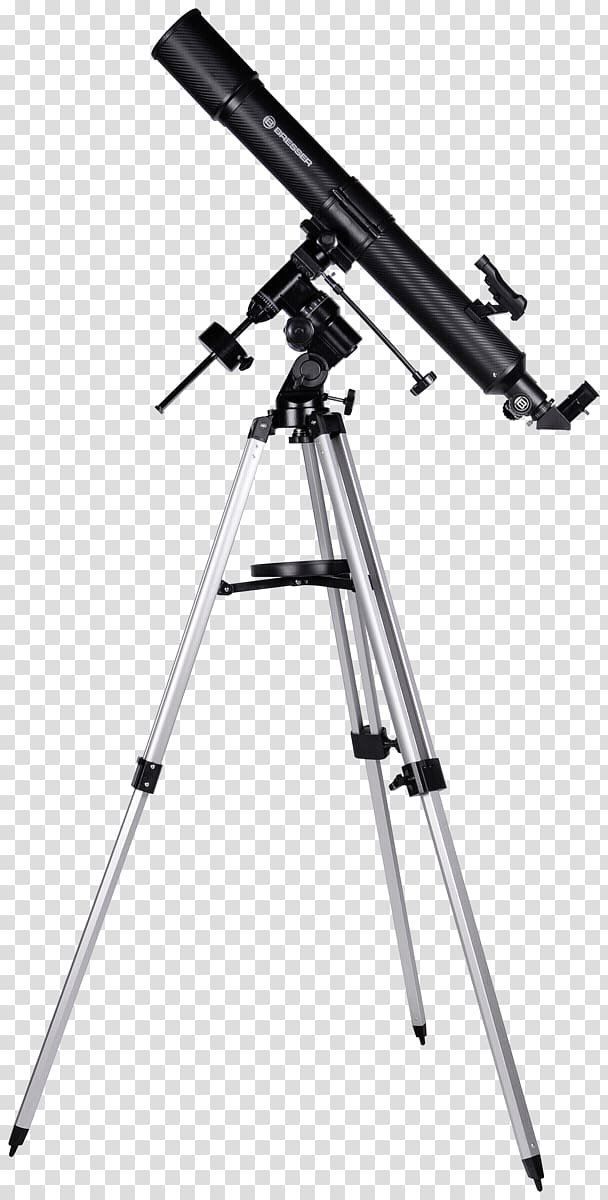 Refracting telescope Bresser Achromatic lens Equatorial mount, others transparent background PNG clipart