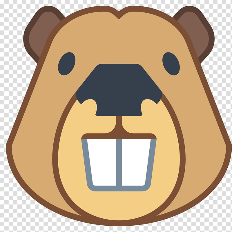 Beaver Face Icon, Tusk beaver head transparent background PNG clipart