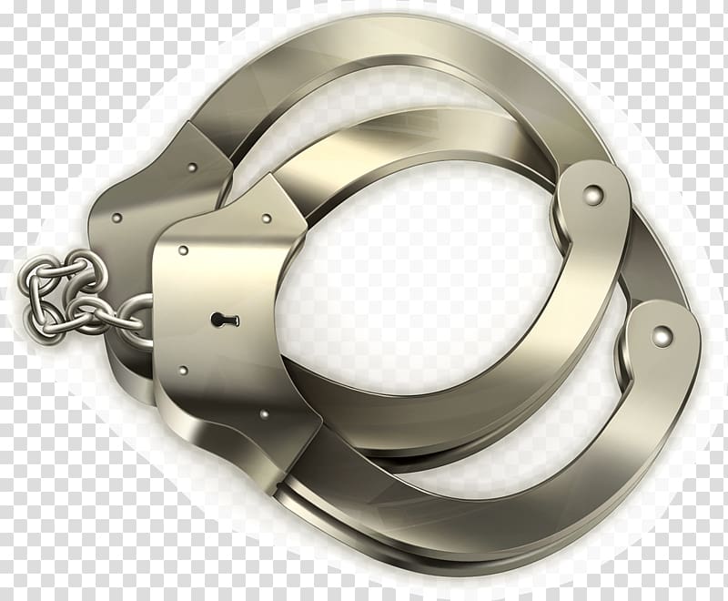 Handcuffs transparent background PNG clipart