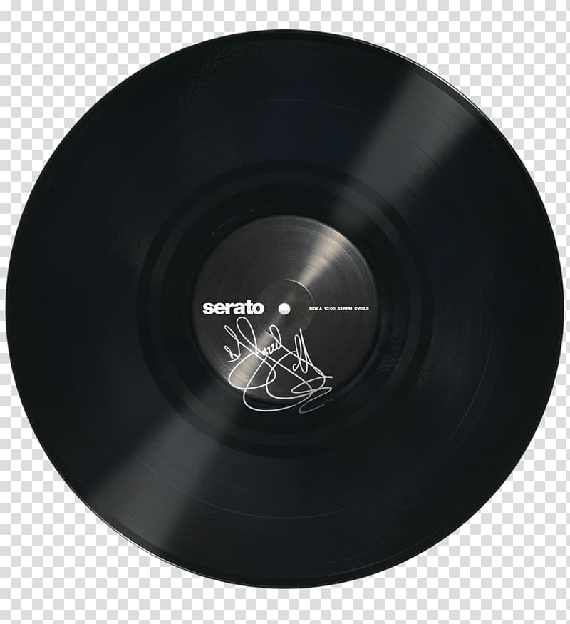Phonograph record Scratch Live Serato 12 inch Control Vinyl, Performance Series Official Jacket Vinyl emulation software Disc jockey, round kick technique transparent background PNG clipart