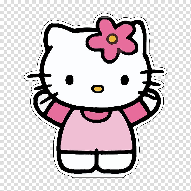 Hello Kitty, design transparent background PNG clipart