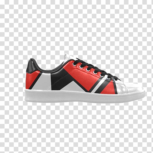Sneakers Skate shoe Footwear Sportswear, red geometric transparent background PNG clipart