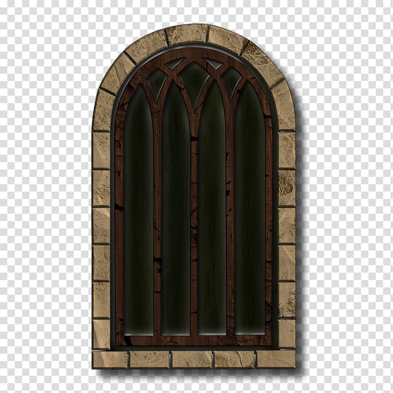 Window Middle Ages Castle Texture mapping , old background transparent background PNG clipart