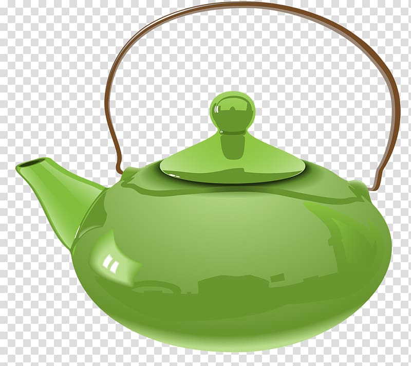 Green tea Teapot Teacup, Green tea transparent background PNG clipart