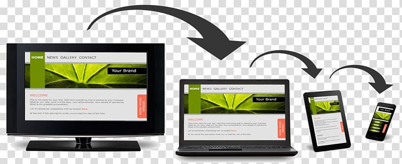 Responsive web design Web development Mobile Web, web design transparent background PNG clipart