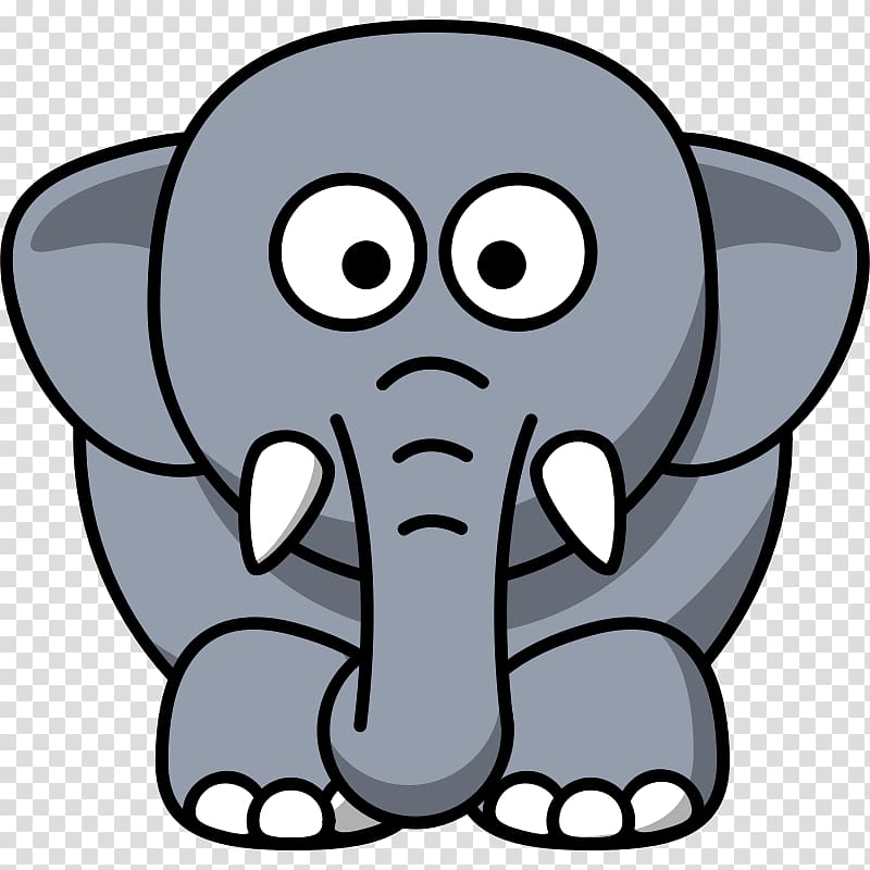 Elephant joke Elephant in the room Child , Elephant Cartoon transparent background PNG clipart
