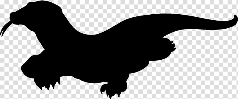 Komodo dragon Silhouette Sperm whale , Silhouette transparent background PNG clipart