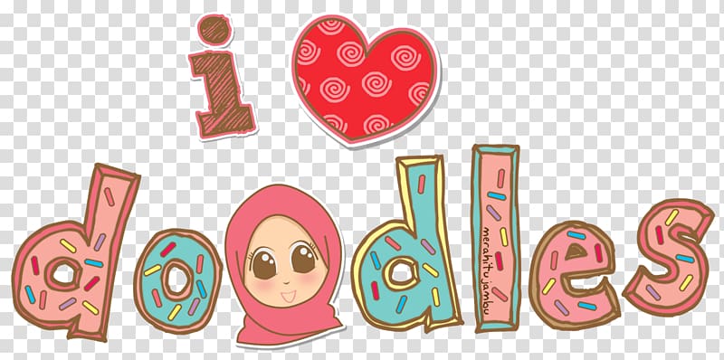 Doodle Drawing Majalah Nur Time Hari Merdeka, Doodle love transparent background PNG clipart