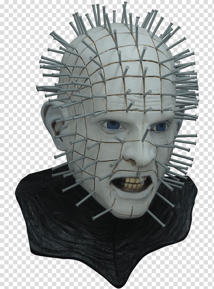 Pinhead Kirsty The Hellbound Heart Hellraiser Halloween costume, mask transparent background PNG clipart