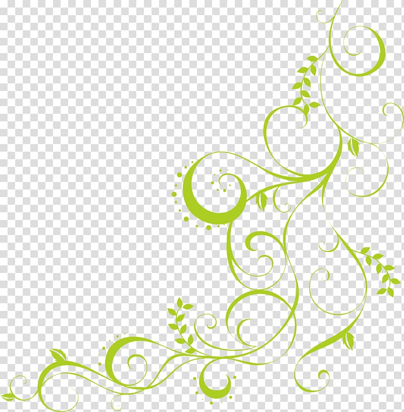 green floral illustration, Drawing Vine illustration Illustration, Green lines pattern transparent background PNG clipart