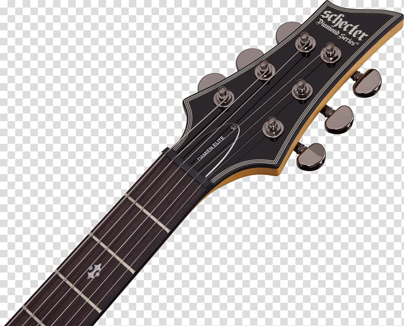 Acoustic-electric guitar Schecter Guitar Research Musical Instruments, Head transparent background PNG clipart