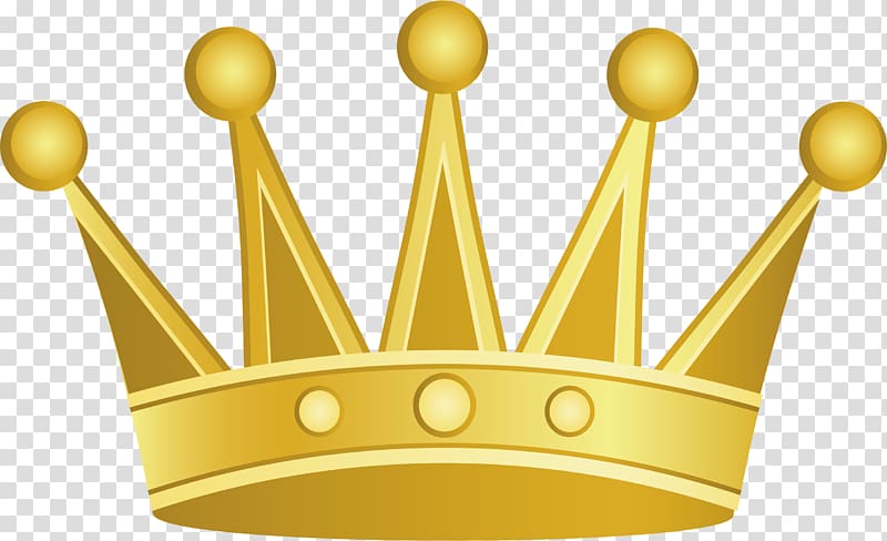 Crown , Golden Crown elements transparent background PNG clipart