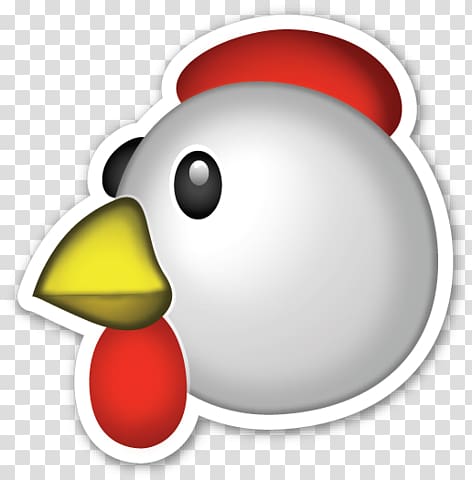 Emoji Fried chicken KFC Sticker, Emoji transparent background PNG clipart