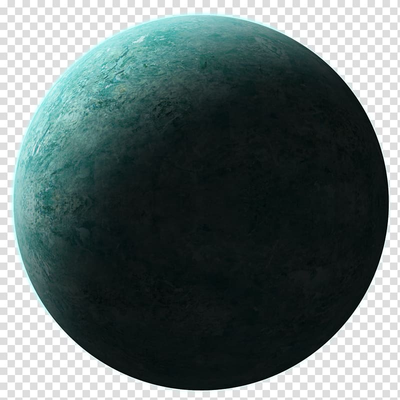 teal planet, Earth Planet Uranus Solar System , planet transparent background PNG clipart
