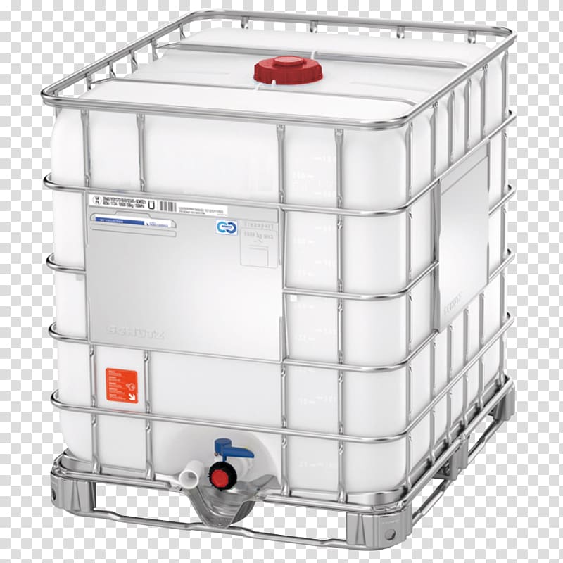 Intermediate bulk container Storage tank Water tank Industry, container transparent background PNG clipart