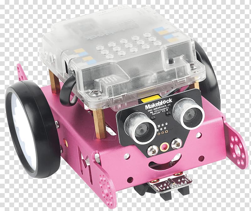 Makeblock mBot Computer programming Robot Arduino, robot transparent background PNG clipart