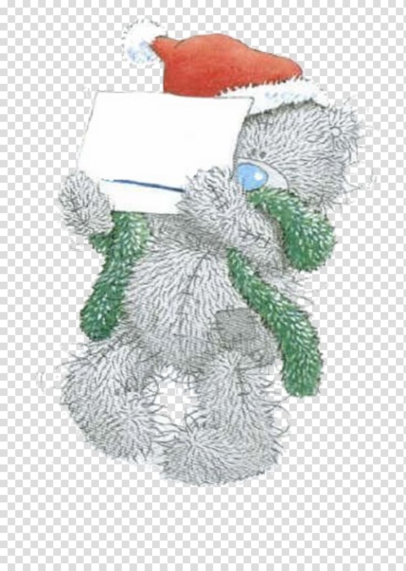 Me to You Bears Teddy bear Christmas ornament, Tatty Teddy transparent background PNG clipart