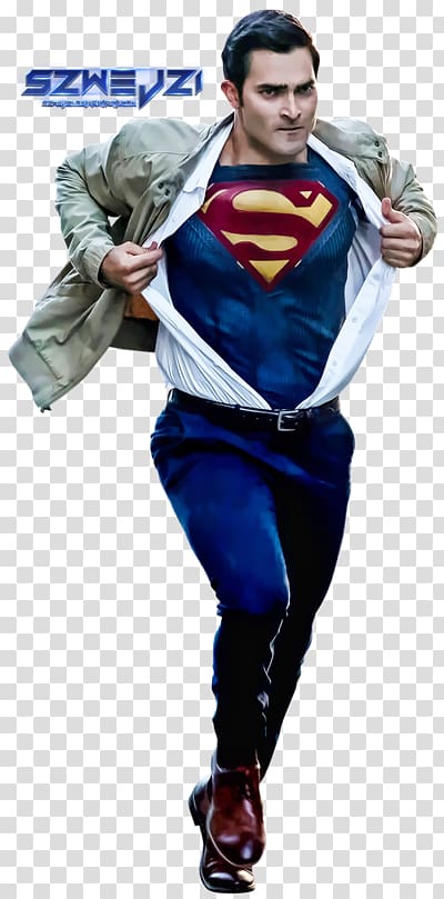 Tyler Hoechlin Clark Kent Superman Jimmy Olsen Lena Luthor, superman transparent background PNG clipart