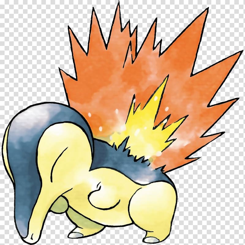 Pokémon Gold and Silver Pokémon Crystal Cyndaquil Quilava, others transparent background PNG clipart