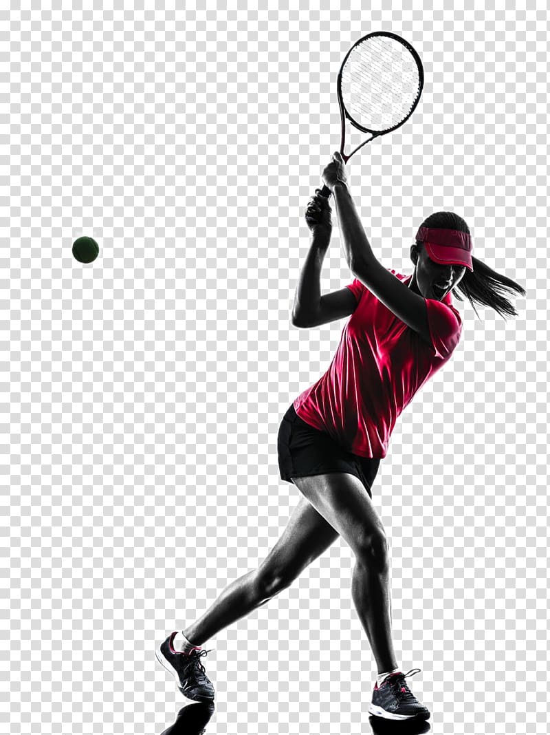 Tennis Centre Coach Football, Tennis player backlit transparent background PNG clipart