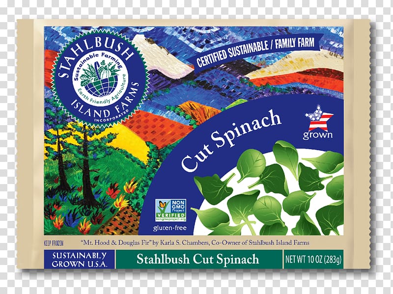 Stahlbush Island Farms Inc Spinach Frozen vegetables Southeast Stahlbush Island Road Gratin, vegetable transparent background PNG clipart