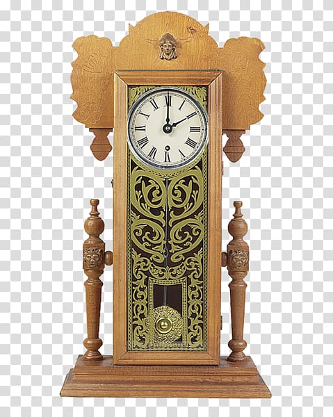 Pendulum clock Floor & Grandfather Clocks Reloj electrónico, clock transparent background PNG clipart