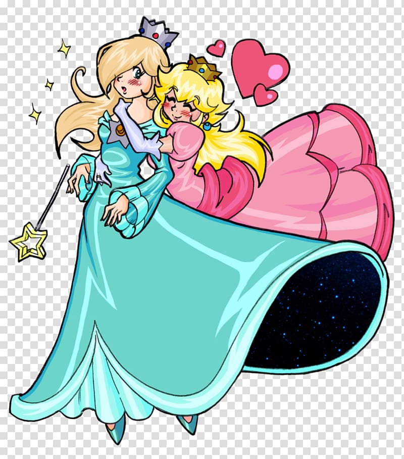 Rosalina Princess Peach Super Mario Bros Love Peach Transparent Background Png Clipart Hiclipart