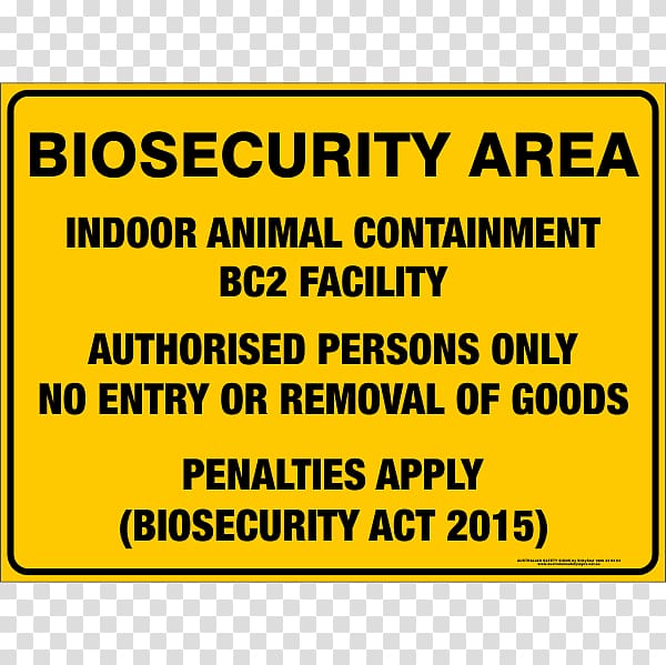 Biosecurity Sign Safety Animal Bird, Quarantine transparent background PNG clipart