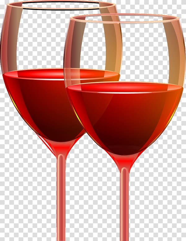 Red Wine Wine glass Cocktail, Cartoon red wine transparent background PNG clipart