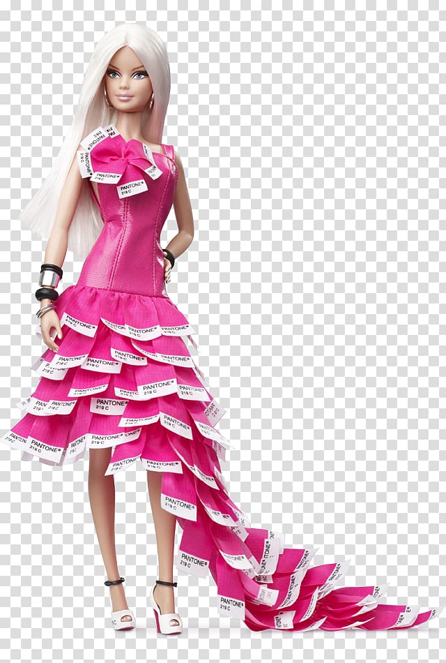 France Barbie Pantone Doll Pink, color fashion transparent background PNG clipart