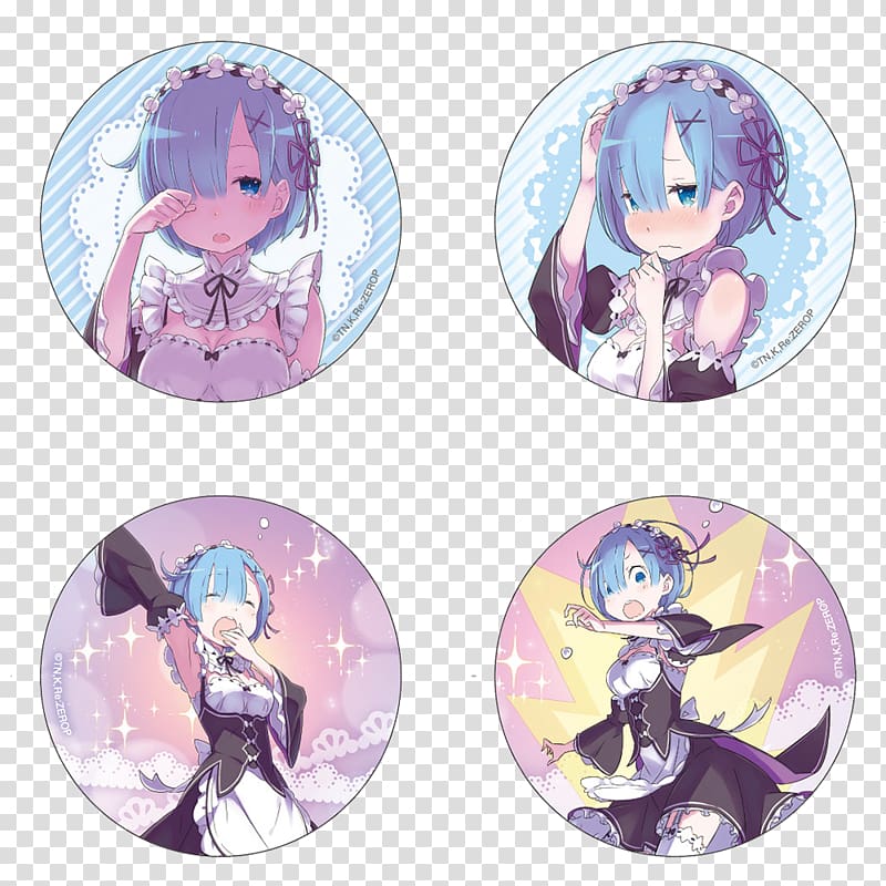 Re:Zero − Starting Life in Another World Pin Badges Kadokawa Corporation AnimeJapan, shop goods transparent background PNG clipart