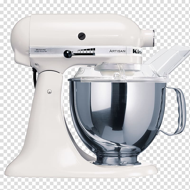 KitchenAid Artisan KSM150PS Mixer Home appliance Food processor, kitchen transparent background PNG clipart