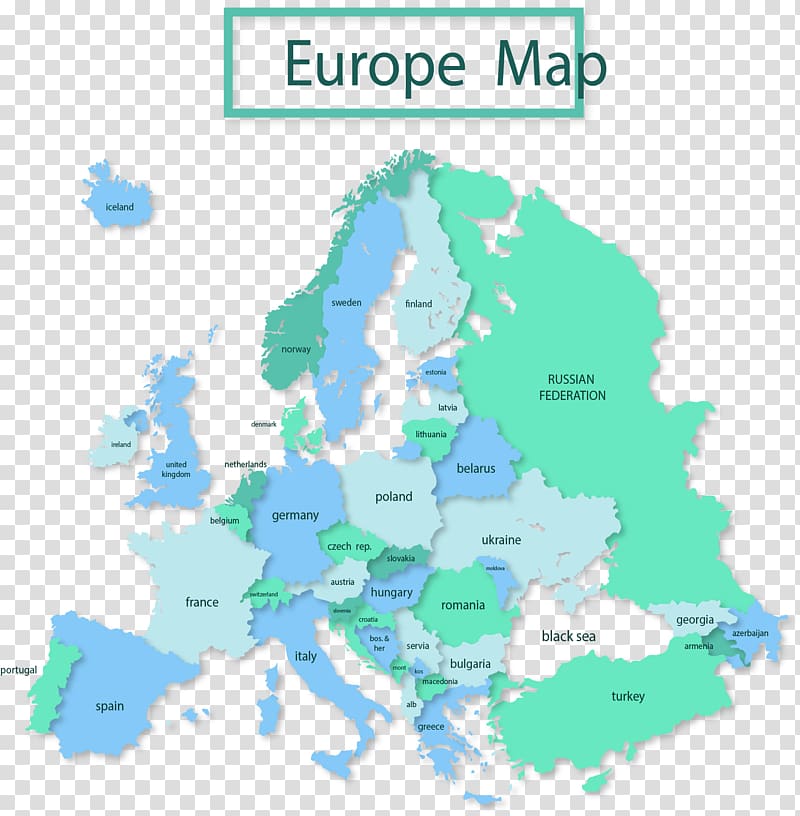 green and beige Europe map illustration, Europe United States World map, Green Europe map transparent background PNG clipart