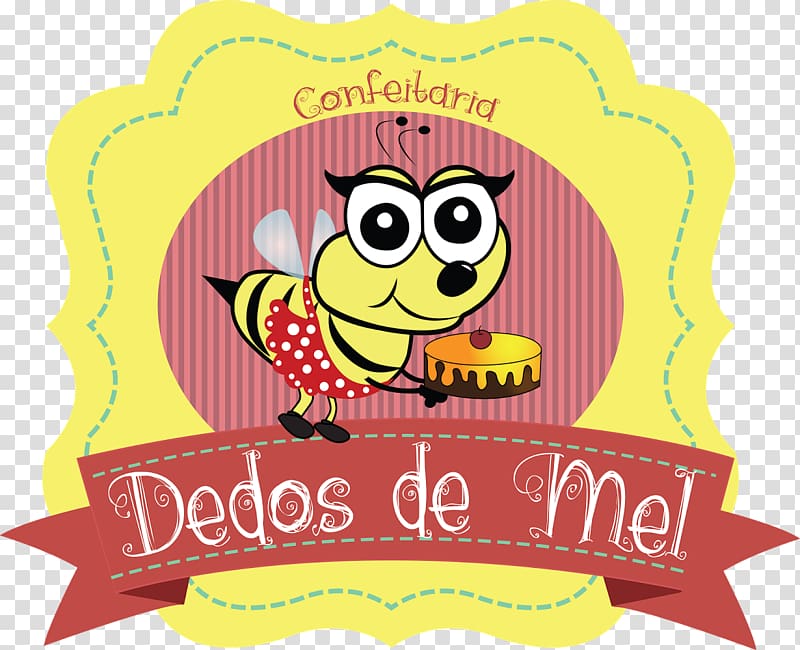 Confeitaria Dedos de Mel Bee Stuffing Sponge cake Coxinha, bee transparent background PNG clipart