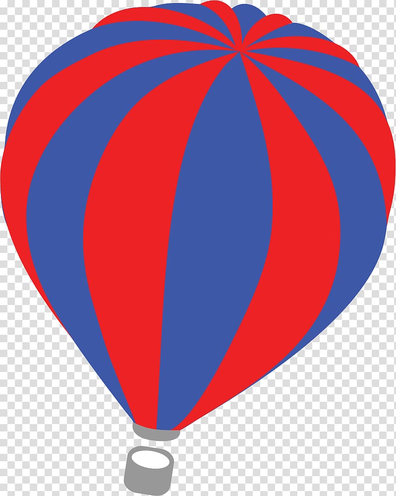 blue and red hot air baloon, Red Blue Hot Air Balloon transparent background PNG clipart