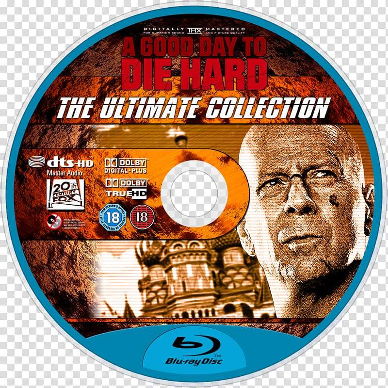 Die Hard with a Vengeance Blu-ray disc DVD Film, dvd transparent background PNG clipart