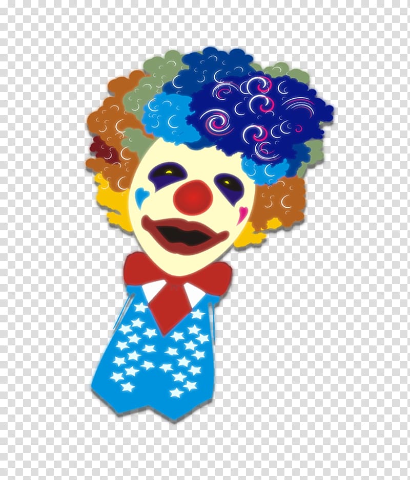 Clown April Fools Day Cartoon Poster, Exploding head clown transparent background PNG clipart