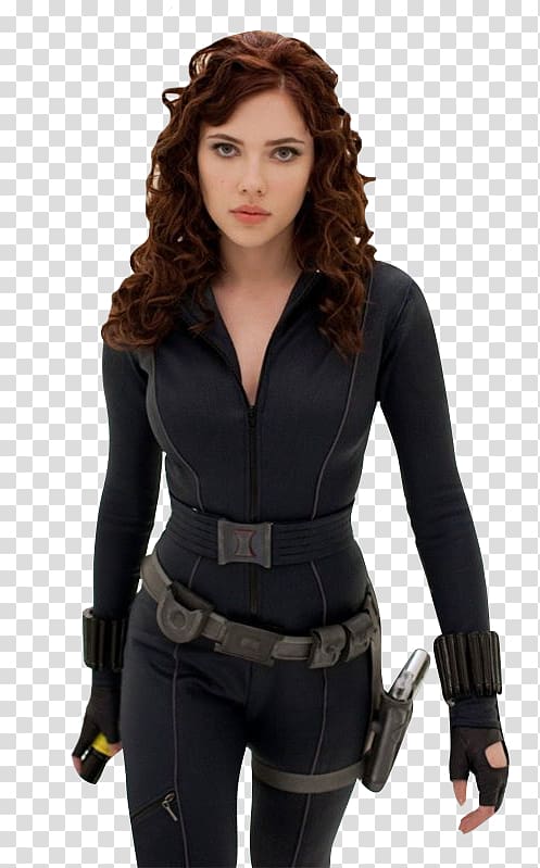Scarlett Johansson Black Widow Iron Man 2 Nick Fury Film, scarlett johansson transparent background PNG clipart