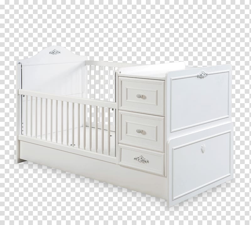 Cots Furniture Drawer Bed frame Infant, transparent background PNG clipart