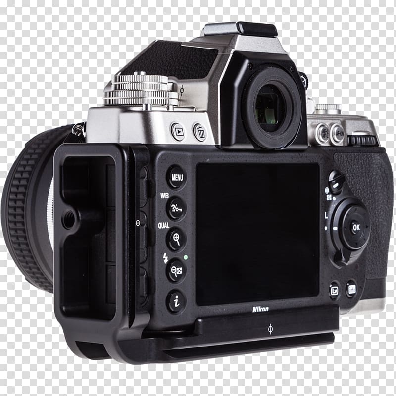 Digital SLR Nikon Df Camera lens Single-lens reflex camera, self timer roommate transparent background PNG clipart