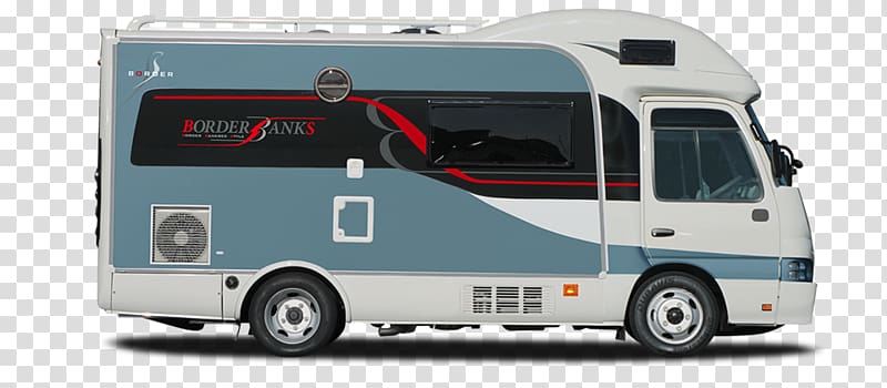 Compact van Minibus Commercial vehicle, camper trailer transparent background PNG clipart